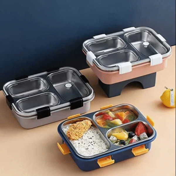 Lunch Box 3 Compartment