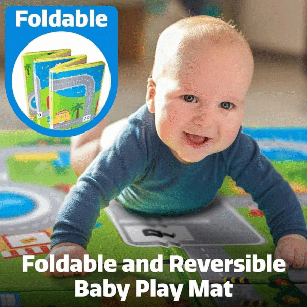Play Mat for Babies (Double-Sided Waterproof)