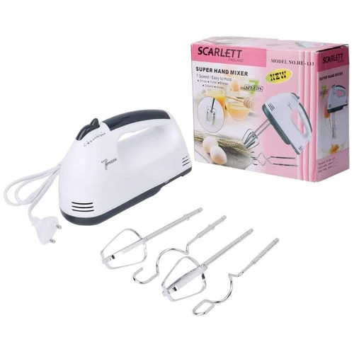 Scarlett Electric 7-Speed Hand Mixer