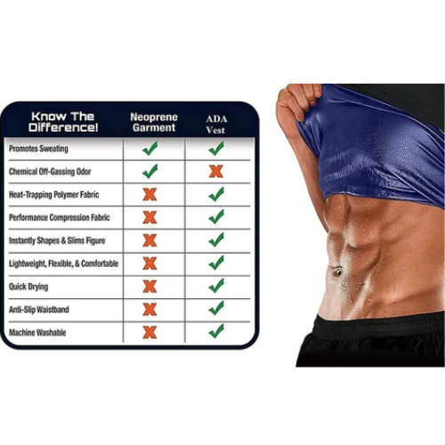 Men’s Sweat Shapewear Vest Belt