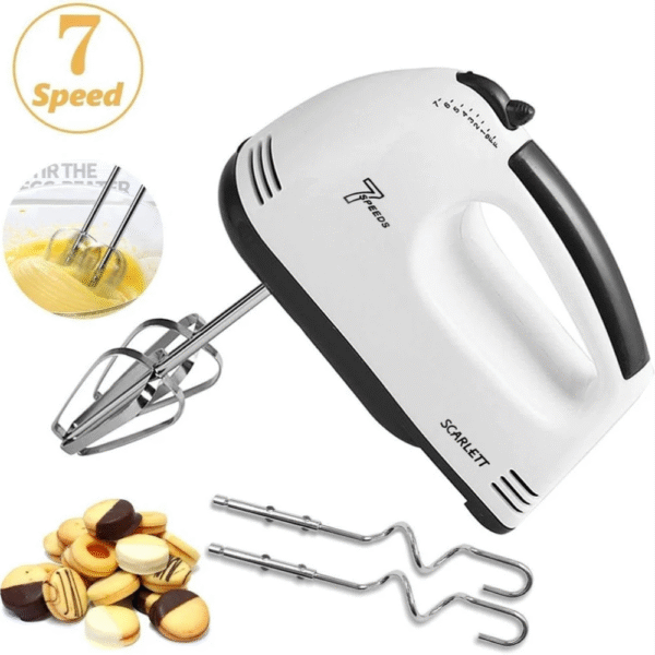 Scarlett Electric 7-Speed Hand Mixer