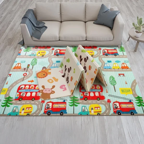 Double‑Sided Waterproof Baby Play Mat